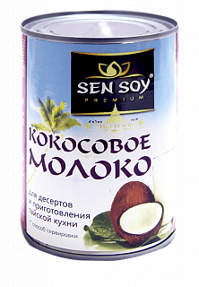 Молоко кокосовое премиум СэнСой