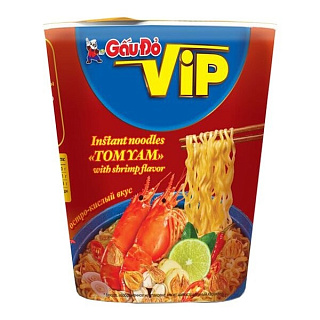 Лапша Gau Do Tom Yam c с креветками в стакане Лапша Gau Do Tom Yam c с креветками в стакане