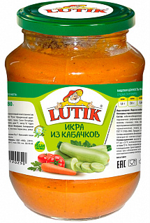 Икра из кабачков Lutik Икра из кабачков Lutik