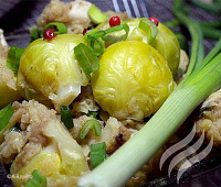 Салат с брюссельской капустой