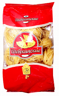 Макароны Шебекинские №500.1 гнезда тонкие