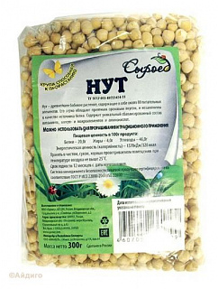 Зерна для проращивания Нут Сыроед