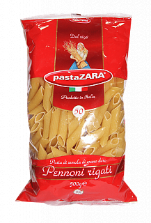 Макароны перо рифленое №050 Pasta Zara