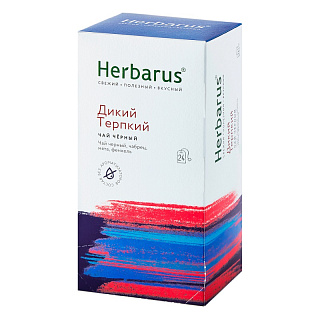 Чай с травами "Дикий терпкий" Herbarus