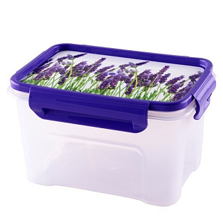 Контейнер Лаванда Пастель СВЧ 1,1л. "Полимербыт"