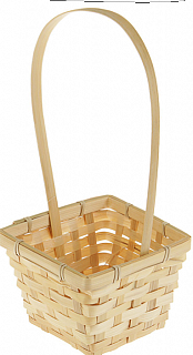 Корзина плетеная 14*14*9.5 см