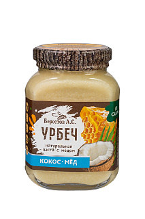 Урбеч кокос и мед Берестов