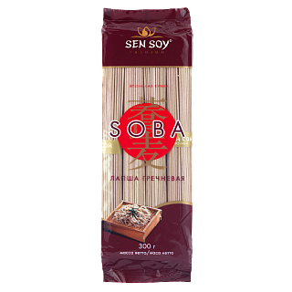 Лапша гречневая соба "soba" Сэн Сой