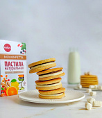 Печенье с пастилой и кремом из маршмеллоу