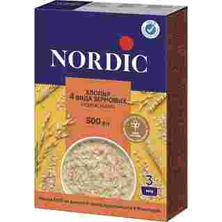 Хлопья Nordic 4 злака