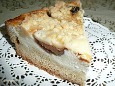 Пирог с ягодами из морозильника