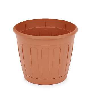 Горшок цветочный Дионис 2,6л  коричневый