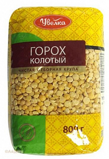Крупа отборная горох колотый