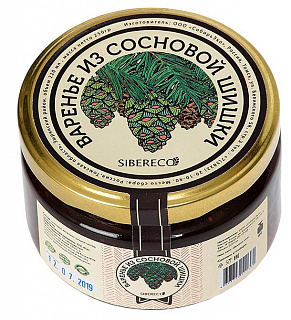 Варенье из кедровых шишек SIBERECO
