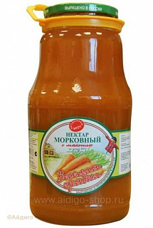 Нектар морковный с мякотью