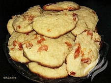 Печенье кокосовое с курагой