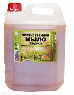 Жидкое хозяйственное мыло "Золушка" 5 л