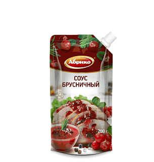 Соус Брусничный Абрико, дой-пак