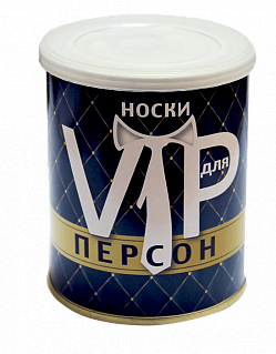 Носки мужские в банке "Носки vip персон"
