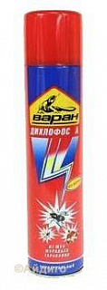Аэрозоль от летающих Дихлофос Варан (синий)