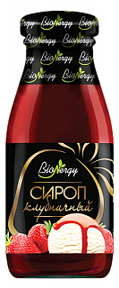 Сироп клубничный BioNergy