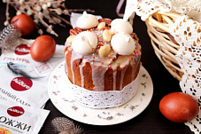 Лавандовый кулич