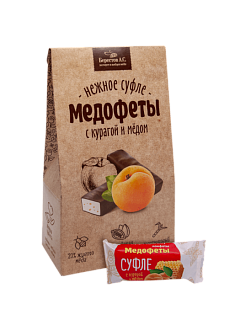 Медофеты Суфле с курагой и медом в шоколадной глазури Берестов