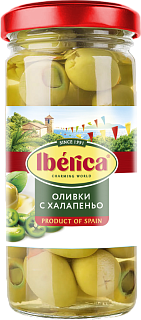 Оливки с халапеньо, Иберика