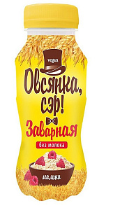 Заварной овсяный напиток малина без молока 250 г Заварной овсяный напиток малина без молока 250 г