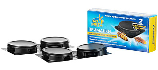 Инсектицид "ГО-АУТ" приманка от тараканов, 4 шт.
