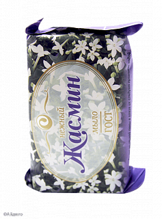 Мыло туалетное Нежный жасмин флоу-пак