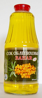 Сок Облепиха в стеклянной бутылке BAHAR