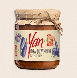 Икра из баклажанов, YAN