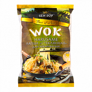 Лапша бобовая стеклянная Harusame wok для обжаривания
