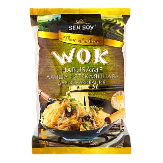 Лапша бобовая стеклянная Harusame wok для обжаривания