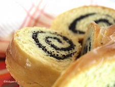 Рулет с маковой начинкой
