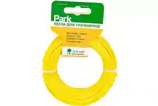 Леска для триммеров, PARK 2,4 мм, 15м, круг, 1шт