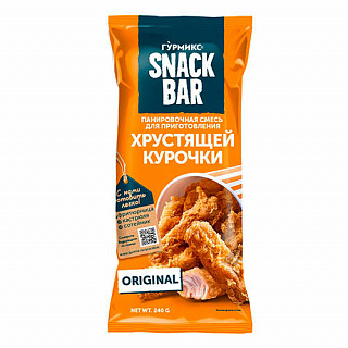 Панировочная смесь для приготовления хрустящей курочки "Гурмикс"