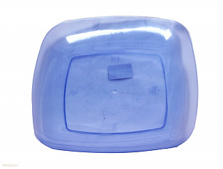 Тарелка пласт.квадратная