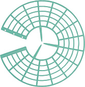 Набор держателей для клубники 5 шт. арт. 613710998