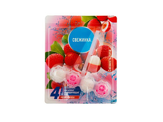 Подвеска в унитаз Свежинка 4в1, Свежесть личи