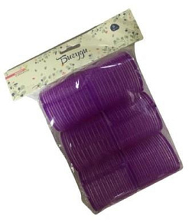 Бигуди ЕвроХаус D-5см, длина 6,2 см, 6 шт.