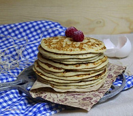 Блины с овсяным толокном