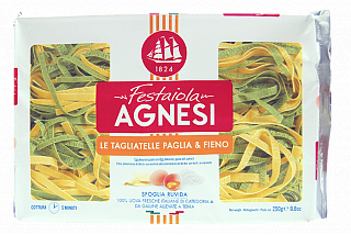 Макароны Agnesi №424 тальятелли с яйцом и шпинатом