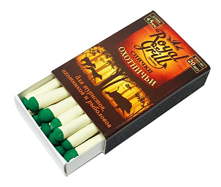 Спички РоялГриль Охотничьи 45мм 20 шт