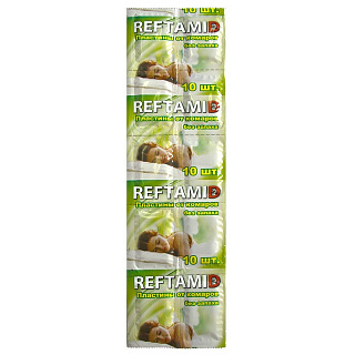 Пластины от комаров Рефтамид без запаха, 10шт