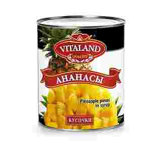 Ананасы куски 3100 мл Vitaland