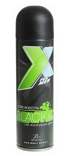 Дезодорант мужской для тела X Style Черный чай