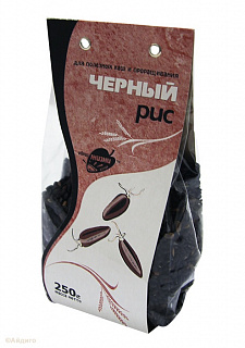 Рис шелушеный черный