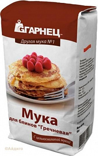 Мука "Гречневая" для блинов Гарнец